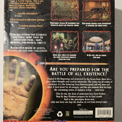 Realms of the Haunting Limited Edition PC Directors Cut new