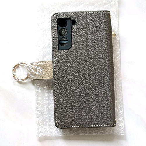 Samsung S21FE phone case new with wallet in earth tones