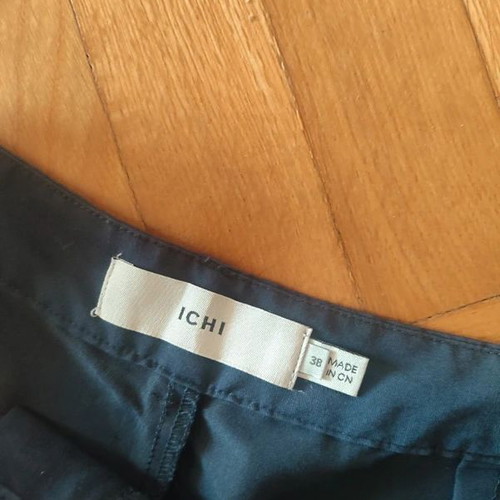 ICHI dark blue viscose shorts like new, size S/M