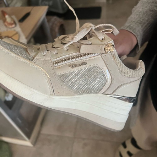 Tamaris shoes used, size 38, beige
