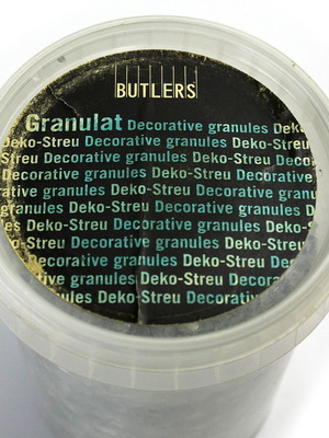 Decorative glass granules 650 grams like new
