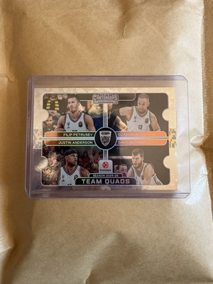 Panini 2025-26 Contenders EuroLeague Team Quads Dubai new