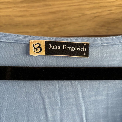 Julia Bergovich women's top in blue, size S like new