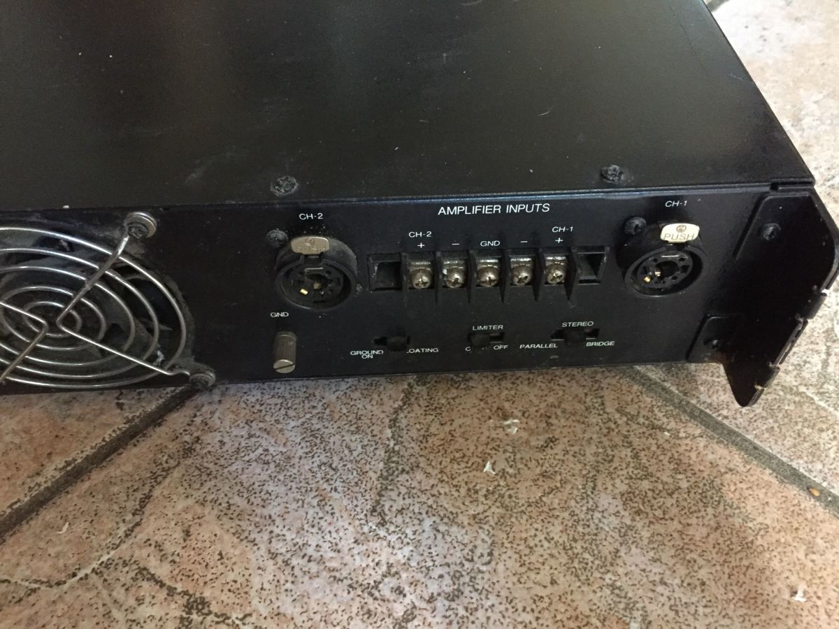 Phonic MAR 4 vintage power amplifier used - € 135,00 - Vendora.cy