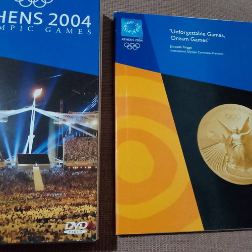Athens 2004 Olympic Games collectible DVD box set like new