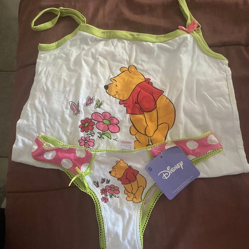 Disney tank top and underwear set new, size S