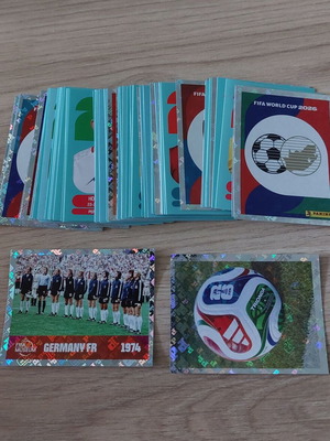 FIFA World Cup 2026 Panini stickers like new, pack of 100