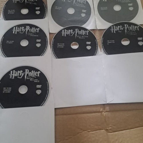 Χάρι Πότερ ολόκληρη σειρά DVD μεταχειρισμένο, υπότιτλοι