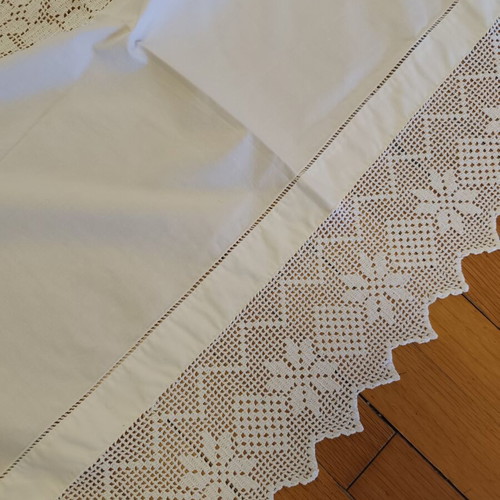 Handmade curtain without tape 170 x 135, like new