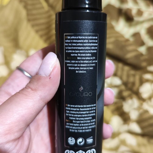 Serum hair with keratin like new, 100 ml for dry fragile hair