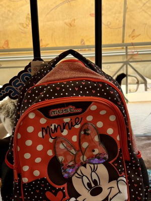 Must Disney Minnie Mouse School Trolley Bag new with tags