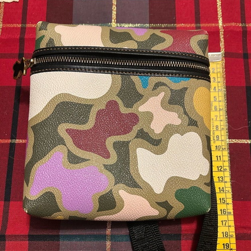 Tous crossbody bag multicolor new with zipper