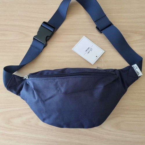Waist bag new, blue, spacious and lightweight