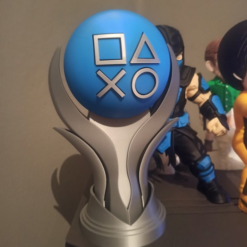 PlayStation Platinum 30cm 3D print figure