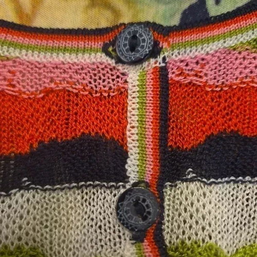BAZAR by Christian Lacroix colourful floral cardigan