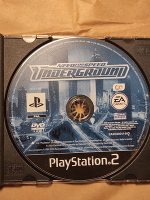 Need for Speed: Underground παιχνίδι PS2 μόνο δισκάκι