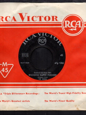 Vinyl 45 RPM Bisogna Saper Perdere - The Rokes like new