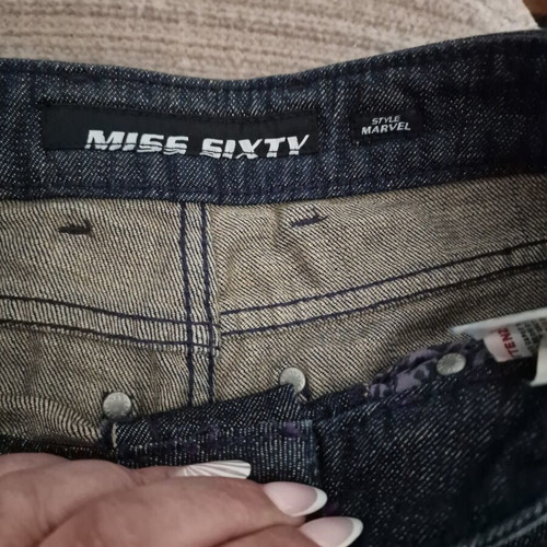 MissSixty jeans new, dark blue denim, size XS