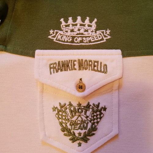Frankie Morello Milan Polo Shirt used, King of Speed Racing Edition M
