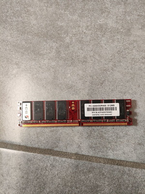 S3+ PC3200/DDR400 512MB RAM module, used