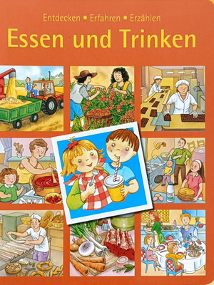 Essen und Trinken children's knowledge book like new, German