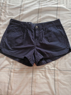 Only women's fabric shorts new, blue, size S