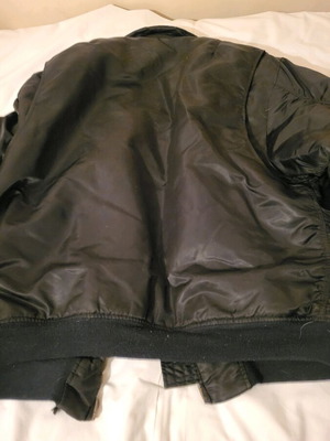 Flyer jacket black XL like new