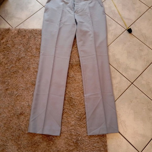 Men's pants new, thin fabric, gray, waist 42