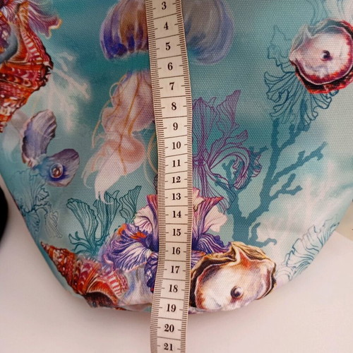 Nidodileda women's beach bag neseser new turquoise