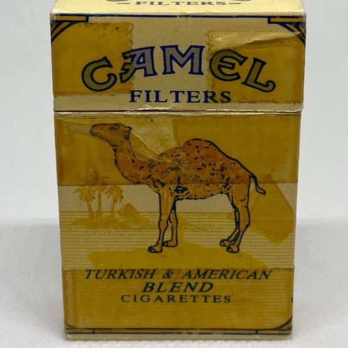 Camel collectible lighter used in cigarette pack shape