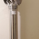 Galvanized decorative chimney new
