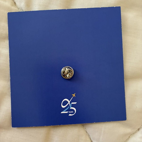 Commemorative Pin 25 Years Eleftherios Venizelos Airport new