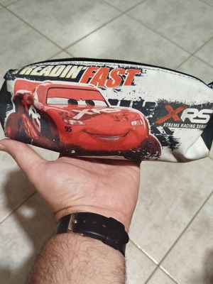 Lightning McQueen fabric pencil case