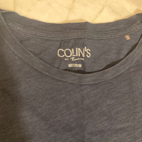 Colin's men's t-shirt used, size M, blue