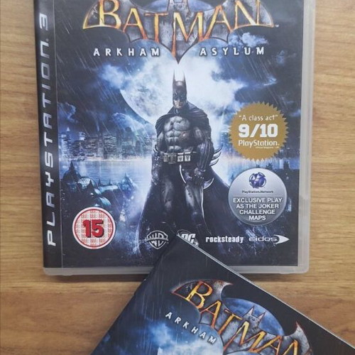 Batman Arkham Asylum game for PlayStation 3 like new