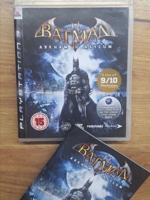 Batman Arkham Asylum game for PlayStation 3 like new