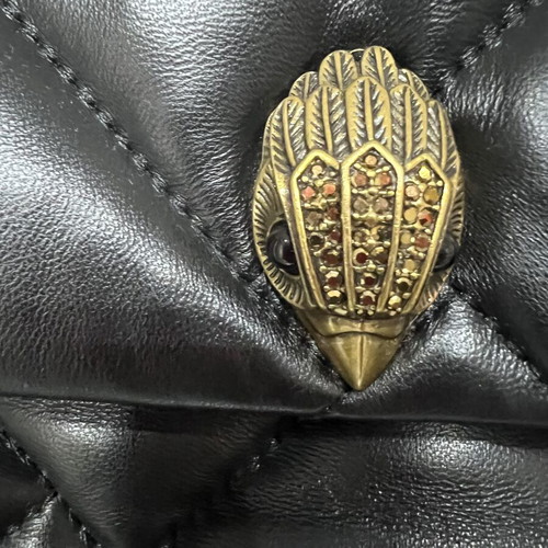 Kurt Geiger shoulder bag like new, leather, black, xxl size