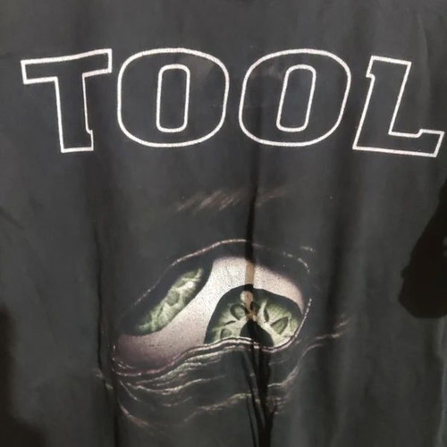 Tool t-shirt medium size used, black
