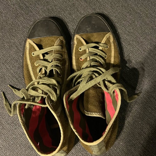 Converse Allstar sneakers like new, black and green size 42.5