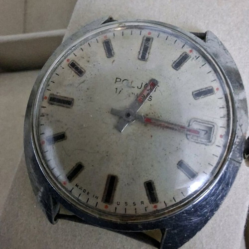 Poljot men's mechanical watch used, vintage, without strap