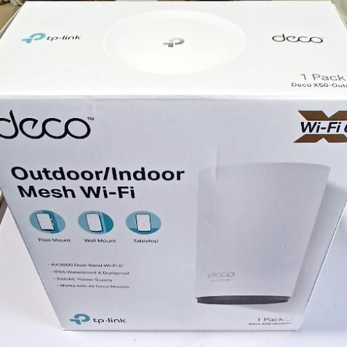 TP-Link Deco X50-Outdoor AX3000 Wi-Fi 6 mesh system 1 pack