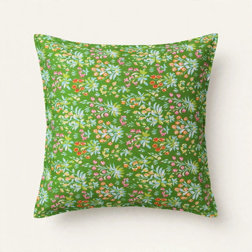 Yellow CBD Fields Pillow 45x45 Eco Text Fabric like new