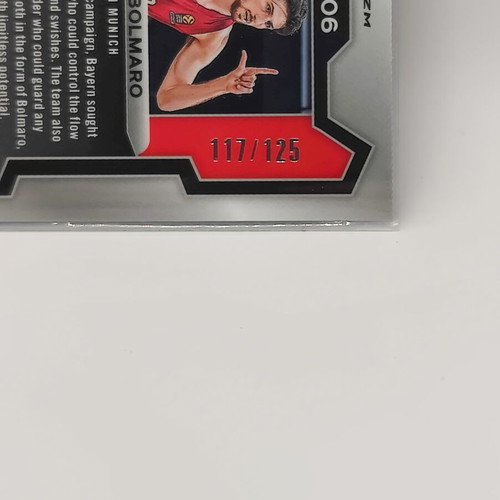 Panini-Prizm Euroleague Basketball Leandro Bolmaro Blue Ice Prizm Card 2023-24 new