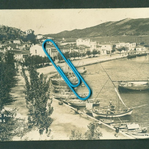 Old postcard Sporades Skiathos view like new