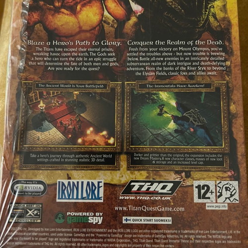 Titan Quest Gold Edition video game new