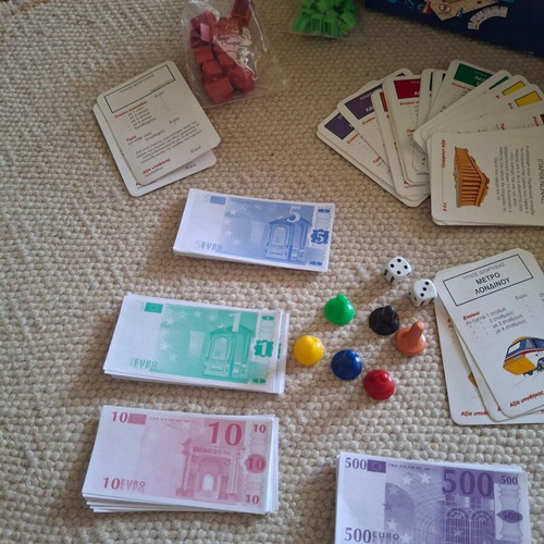 European Monopoly board game used by Remoundo