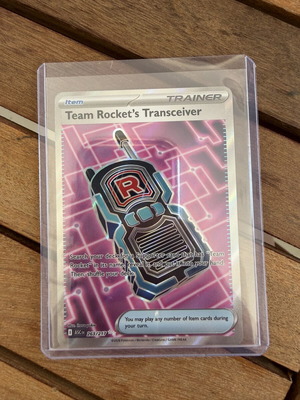 Pokemon TCG Team Rocket’s Transceiver ASC new