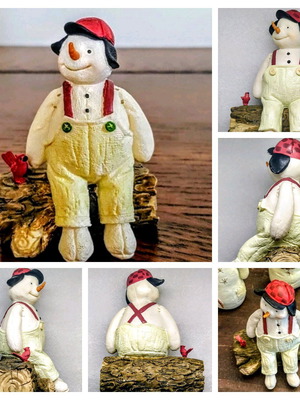 Windfield snowman figurine Hallmark 2003 like new