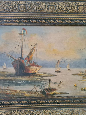 Painting used 48×58