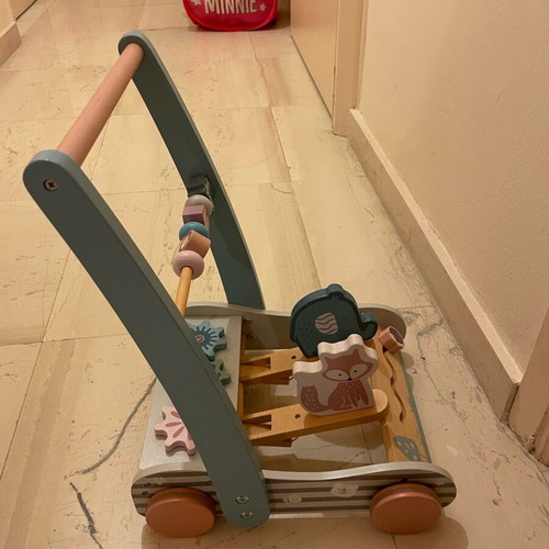 Wooden walker like new Viga Toys animal friends
